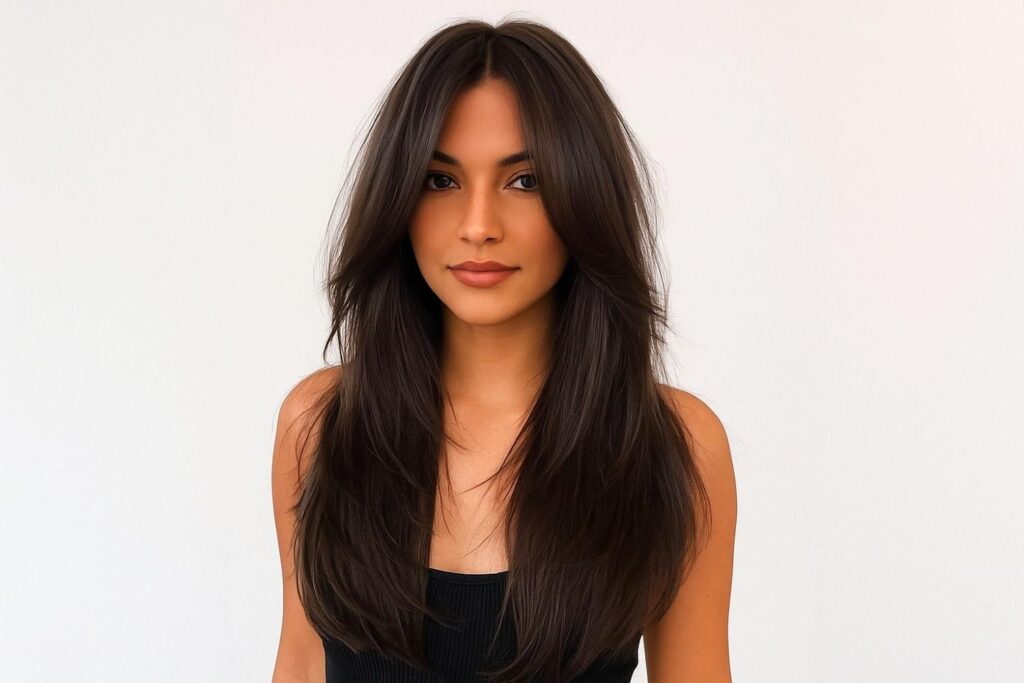 long layered haircuts for women